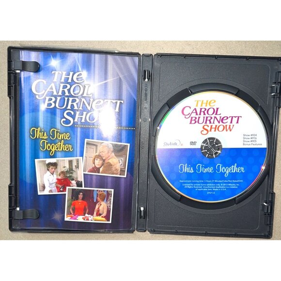 The Carol Burnett Show "This Time Together" DVD Uncut Episodes & Bonus Features - Picture 2 of 3